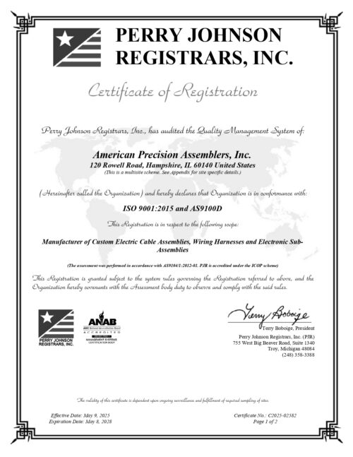 APA Achieves Recertification of Registration
